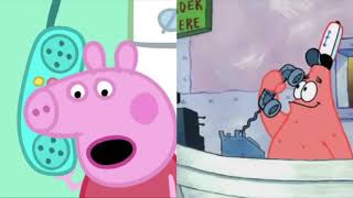 Peppa Pig calls Patrick Star [upl. by Blood]