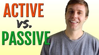 How to Use Active amp Passive Voice to Improve Your Grammar [upl. by Orsa]