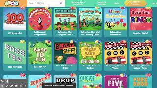 ABCya • Learning Games and Apps for Kids [upl. by Akkinahs803]