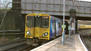 Half an Hour at 216  Birkenhead North Station 1022017  Class 507 508 terminus [upl. by Airlie141]