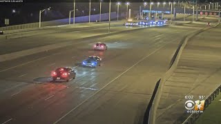 NTTA Traffic Cam Video Released Of Deadly WrongWay Crash On PGBT In Richardson [upl. by Leynad]