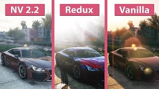 GTA 5 – NaturalVision 22 vs Redux vs Vanilla Visual Graphics Mod Comparison [upl. by Herzberg]