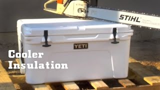 YETI Cooler Insulation  What Makes YETI Coolers Better [upl. by Angelis]