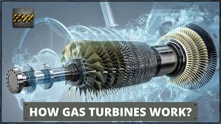 How Gas Turbines Work Detailed Video [upl. by Gui]