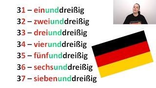 Alemão  Microaula  Como dizer os NÚMEROS em alemão com pronúncia [upl. by Whorton797]