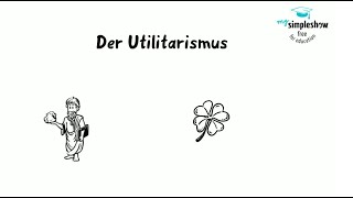 Ethische Modelle Der Utilitarismus [upl. by Llevert]