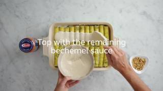 Barilla  How to make Cannelloni with spinach amp Ricotta sauce [upl. by Nomled]