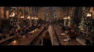 Harry Potter and the Philosophers Stone  christmas at Hogwarts HD [upl. by Anoy612]