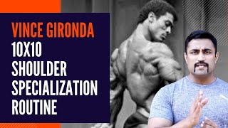 VINCE GIRONDA  10X10  SHOULDER SPECIALIZATION ROUTINE [upl. by Ramahs]