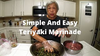 Simple And Easy Teriyaki Marinade 😋😛 [upl. by Acirre]