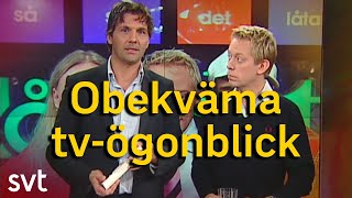 SVTs obekvämaste tvögonblick  Bloopers [upl. by Emie966]