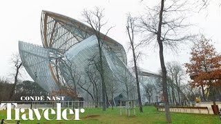 Paris’s Best New Museum The Foundation Louis Vuitton  Condé Nast Traveler [upl. by Lenoel]