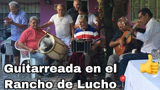 Querías CHACARERAS TOMAAAAA 🔥🔥🔥 involvidable guitarreada en el rancho de LUCHO  📍EN VIVO [upl. by Oirtemed]