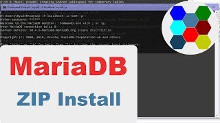 How To Install MariaDB ZIP Package On Windows [upl. by Keithley]