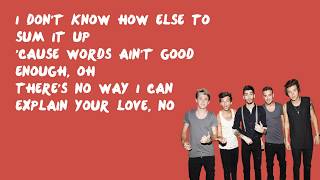 Better Than Words  One Direction Lyrics [upl. by Nilek]