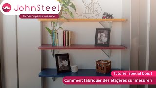 Comment fabriquer des étagères murales sur mesure  📐 [upl. by Atelahs]