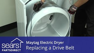 How to Replace a Maytag Electric Dryer Drive Belt [upl. by Derraj]