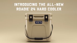 The New YETI Roadie® 24 Hard Cooler [upl. by Tarton356]