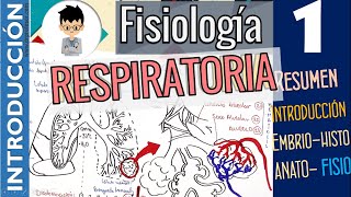 Fisiología Respiratoria INTRODUCCIÓN RESUMEN GENERALIDADES  Parte 1 [upl. by Anisamoht]