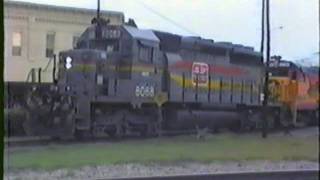 Early CSX at Waycross GA 1988 [upl. by Meade]