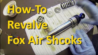 How to Revalve a Fox 20 Air Shock [upl. by Arluene]